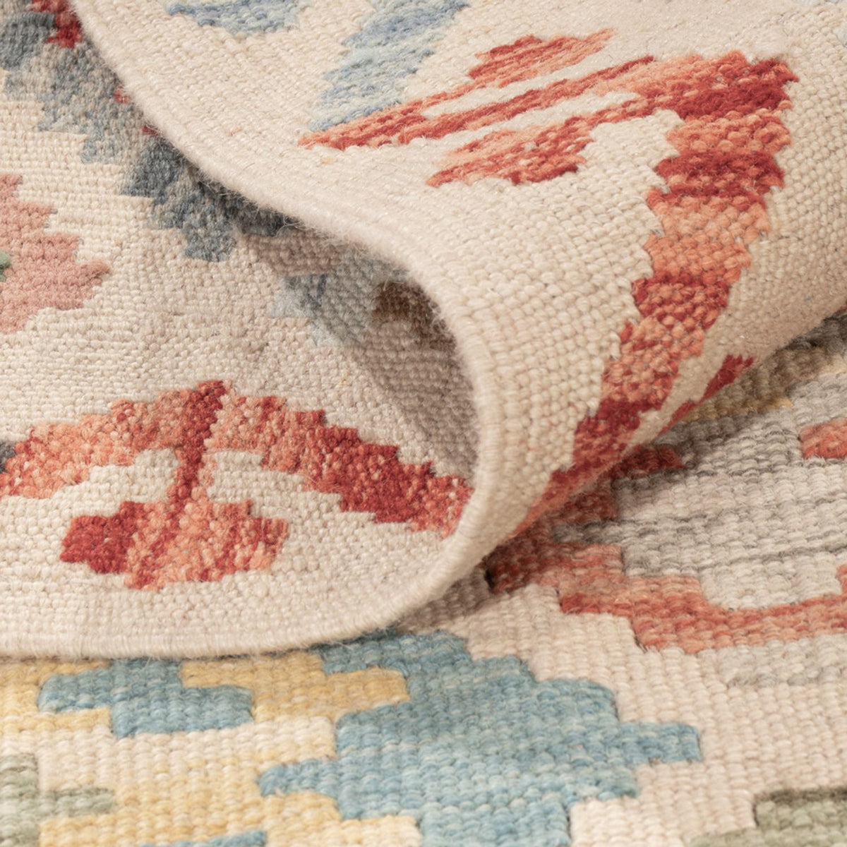 Kelim Rug - Splash - 171 x 129 cm - multicolored