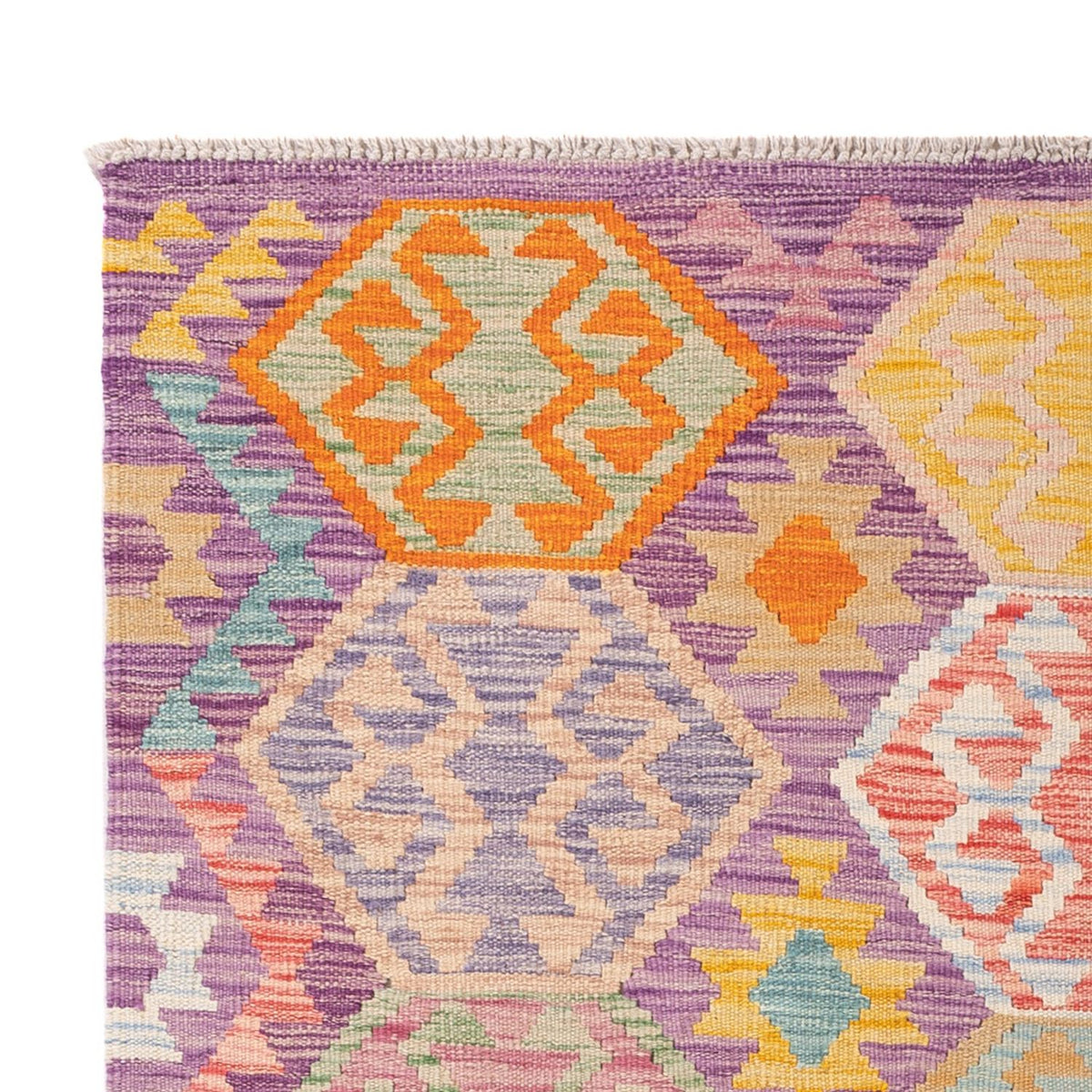 Kelim Rug - Splash - 172 x 122 cm - multicolored