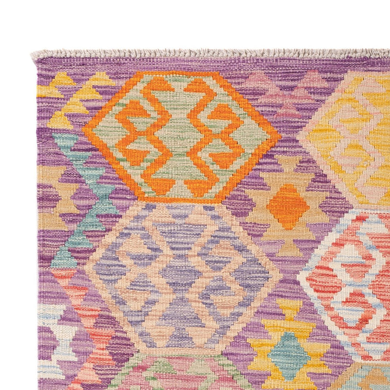 Kelim Rug - Splash - 172 x 122 cm - multicolored