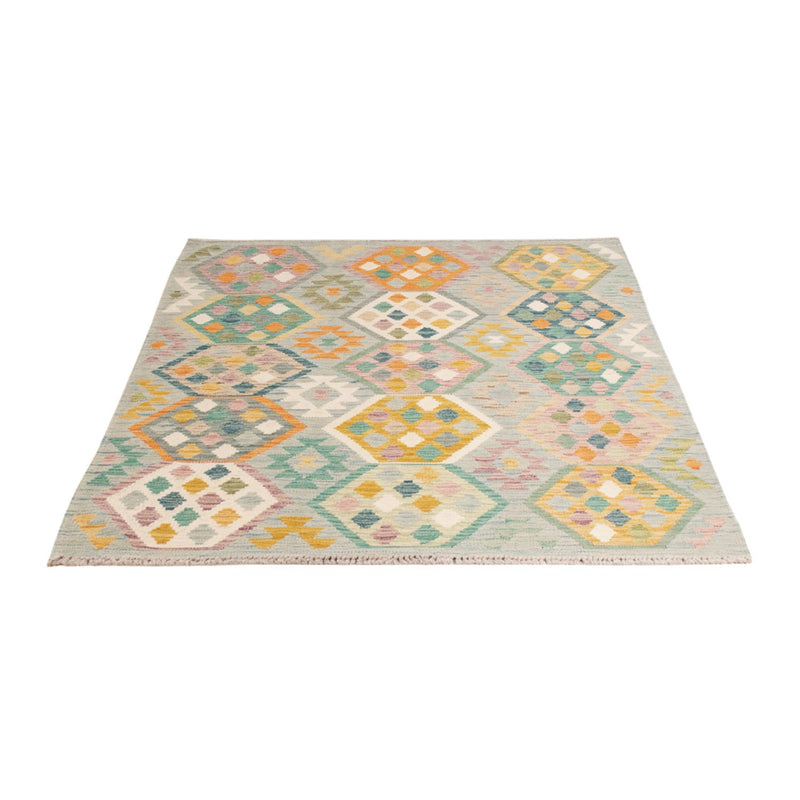 Kelim Rug - Splash - 177 x 124 cm - multicolored