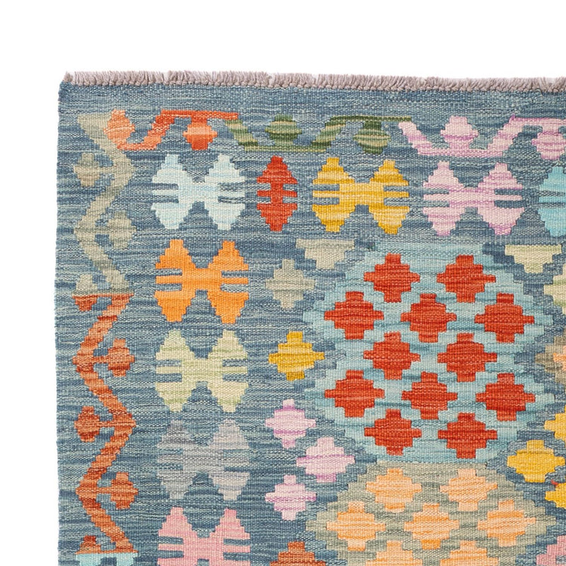 Kelim Rug - Splash - 187 x 129 cm - multicolored