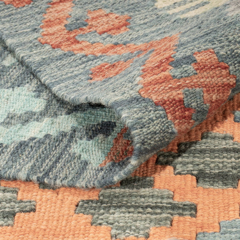 Kelim Rug - Splash - 187 x 129 cm - multicolored