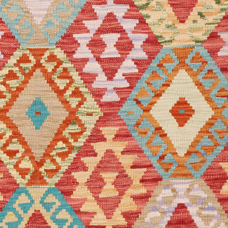 Kelim Rug - Splash - 186 x 132 cm - multicolored