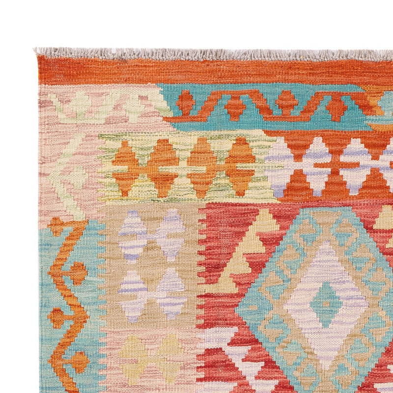 Kelim Rug - Splash - 186 x 132 cm - multicolored