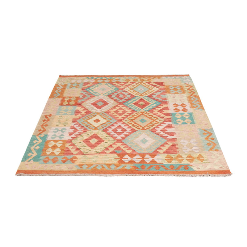 Kelim Rug - Splash - 186 x 132 cm - multicolored