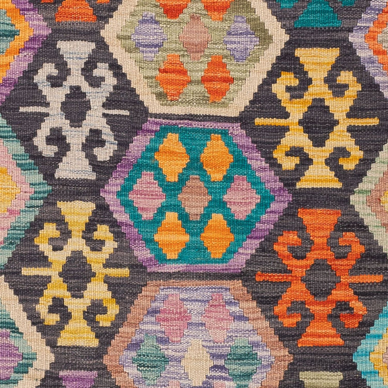 Kelim Rug - Splash - 180 x 127 cm - multicolored