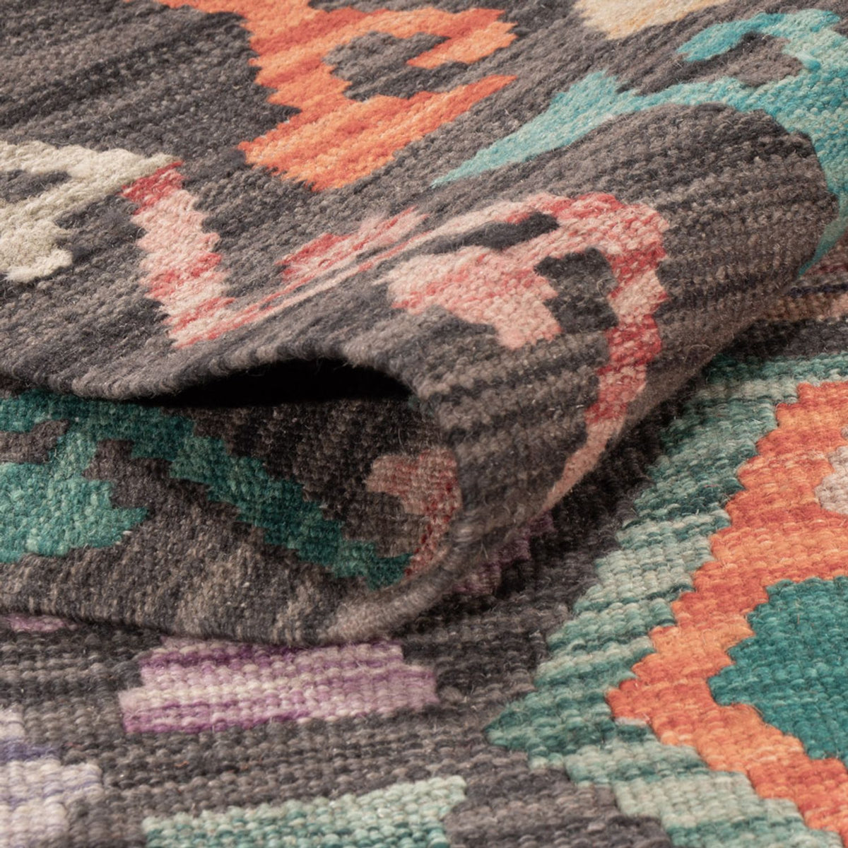 Kelim Rug - Splash - 180 x 127 cm - multicolored