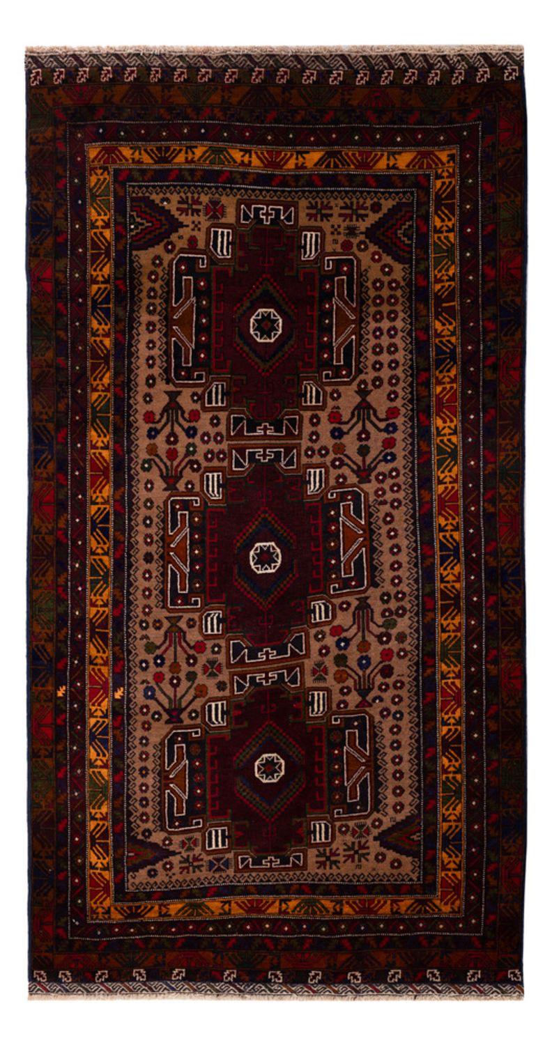 Runner Belutsch Rug - 209 x 107 cm - rust
