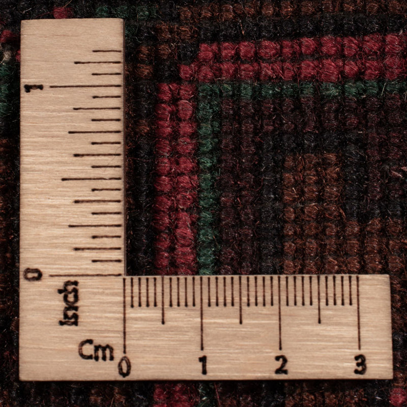 Runner Belutsch Rug - 222 x 103 cm - dark red