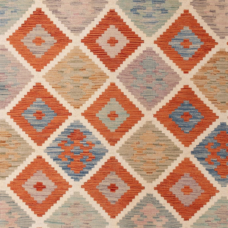 Kelim Rug - Splash - 300 x 200 cm - multicolored