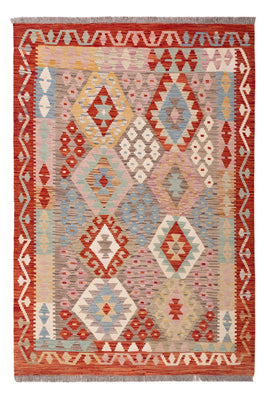 Kelim Rug - Splash - 176 x 118 cm - multicolored
