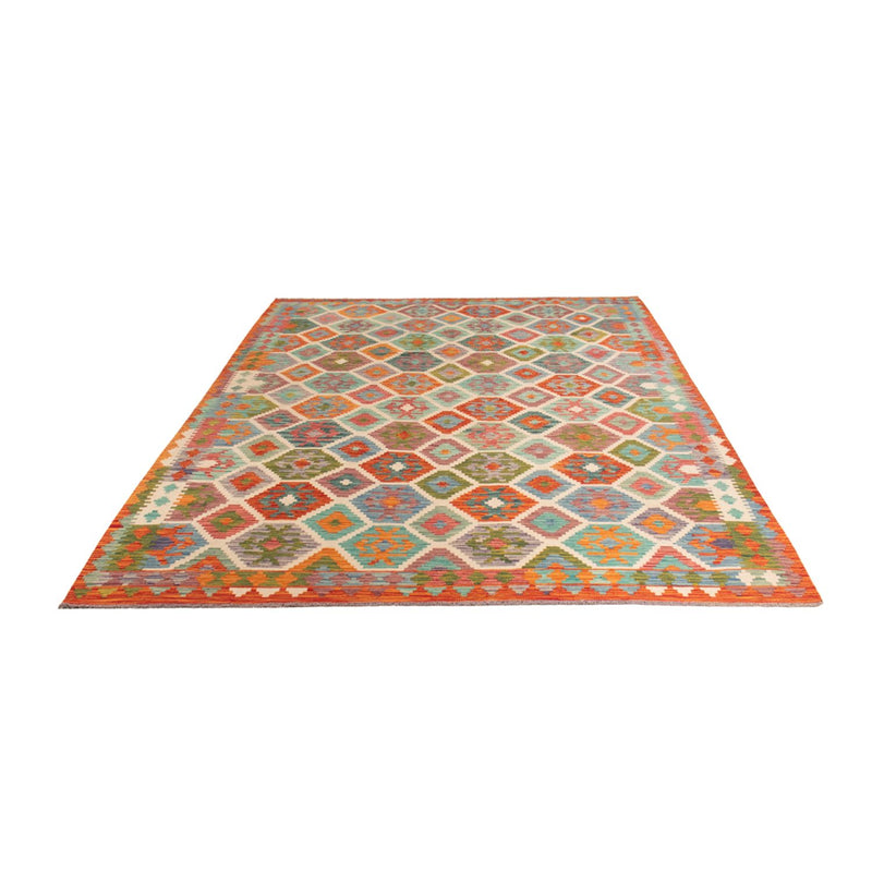 Kelim Rug - Splash - 296 x 204 cm - multicolored