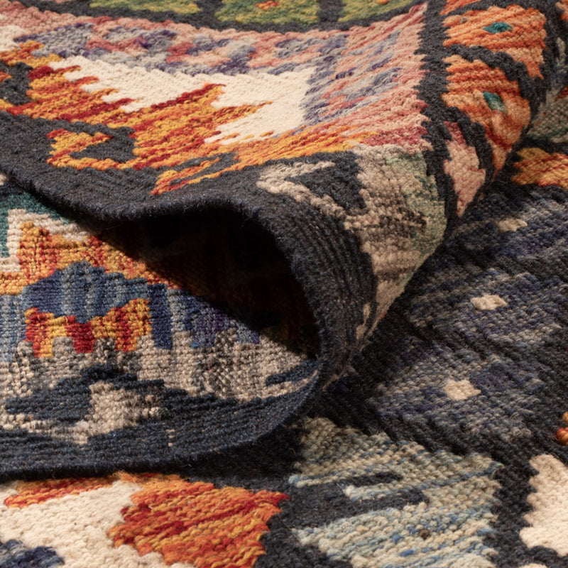 Kelim Rug - Splash - 290 x 206 cm - multicolored