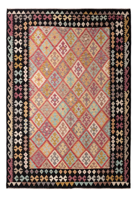 Kelim Rug - Splash - 299 x 206 cm - multicolored
