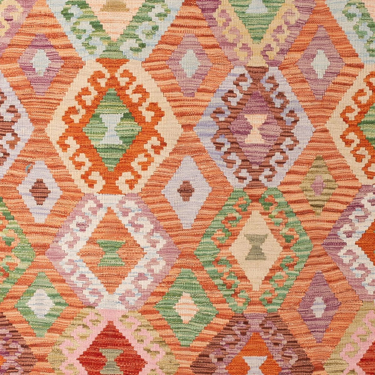 Kelim Rug - Splash - 304 x 205 cm - multicolored