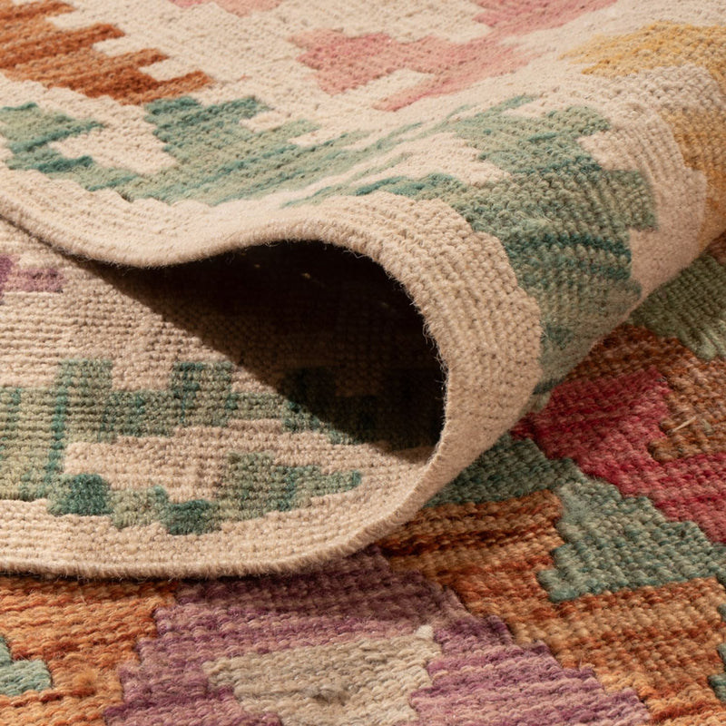 Kelim Rug - Splash - 300 x 201 cm - multicolored