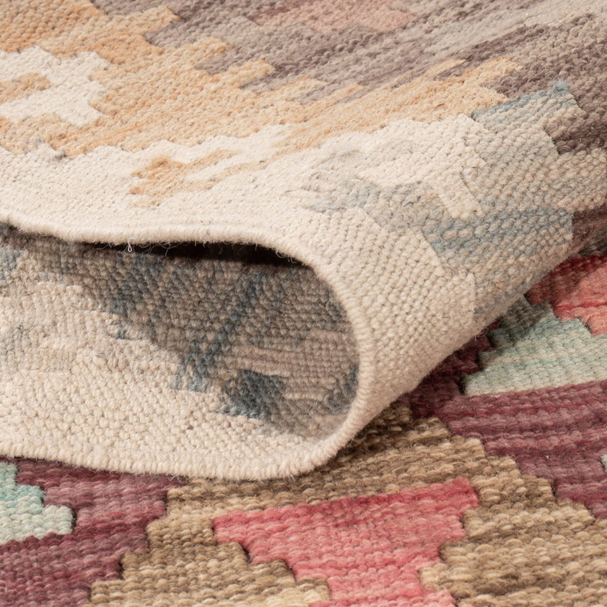 Kelim Rug - Splash - 173 x 119 cm - multicolored