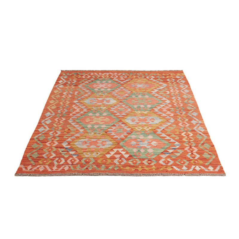Kelim Rug - Splash - 177 x 118 cm - multicolored