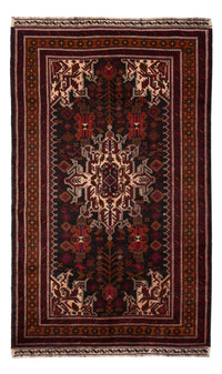 Belutsch Rug - 188 x 112 cm - dark red