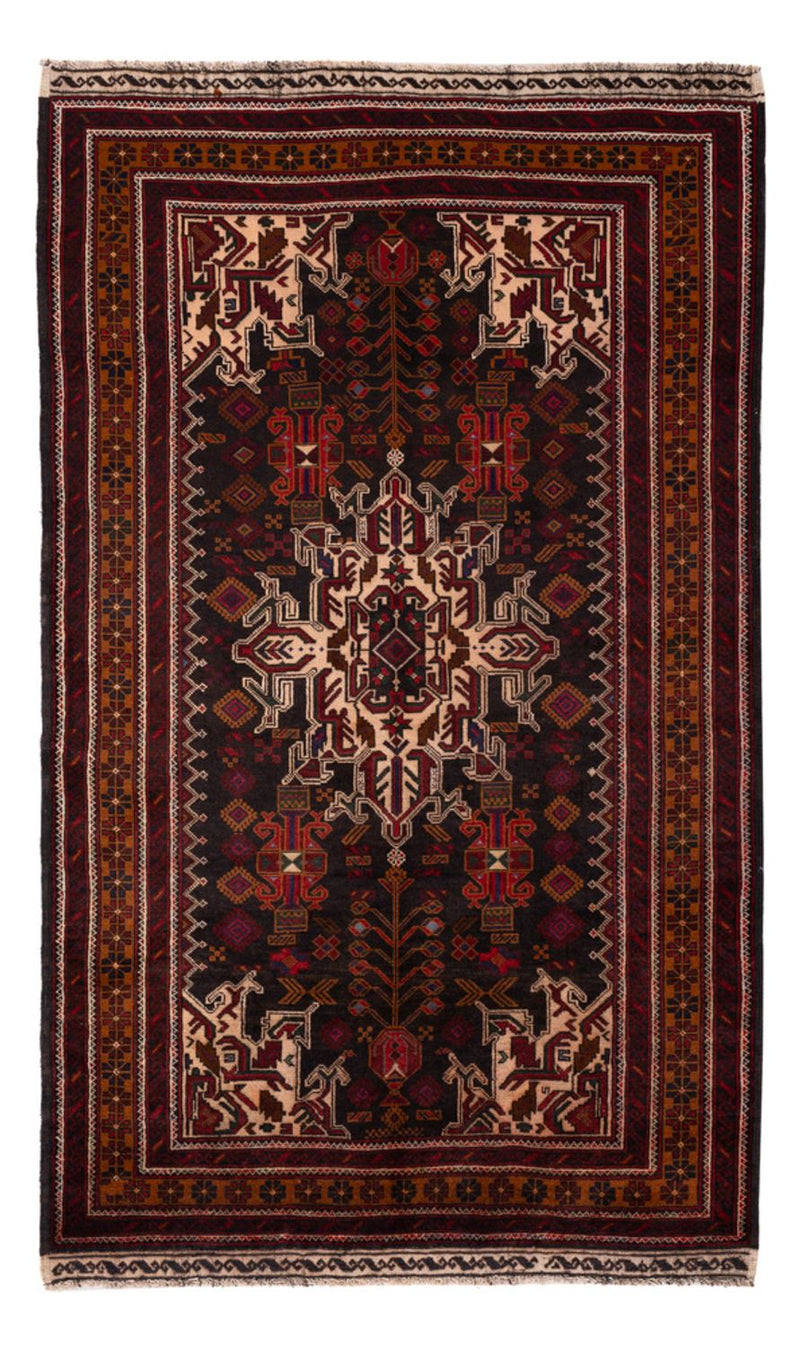 Belutsch Rug - 188 x 112 cm - dark red