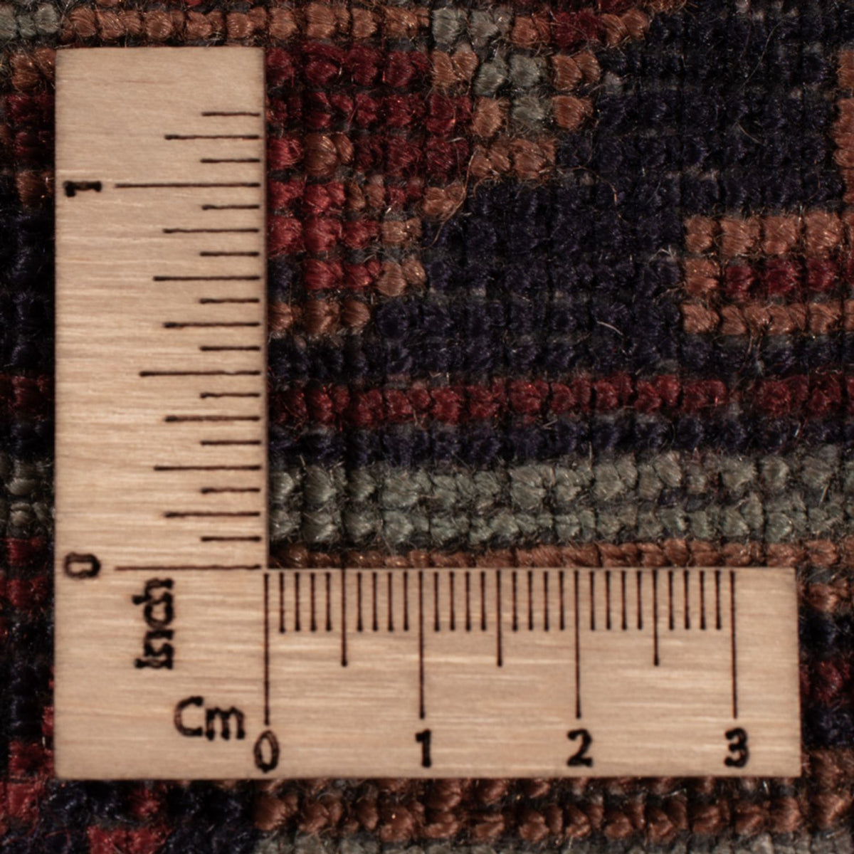 Belutsch Rug - 200 x 122 cm - dark red