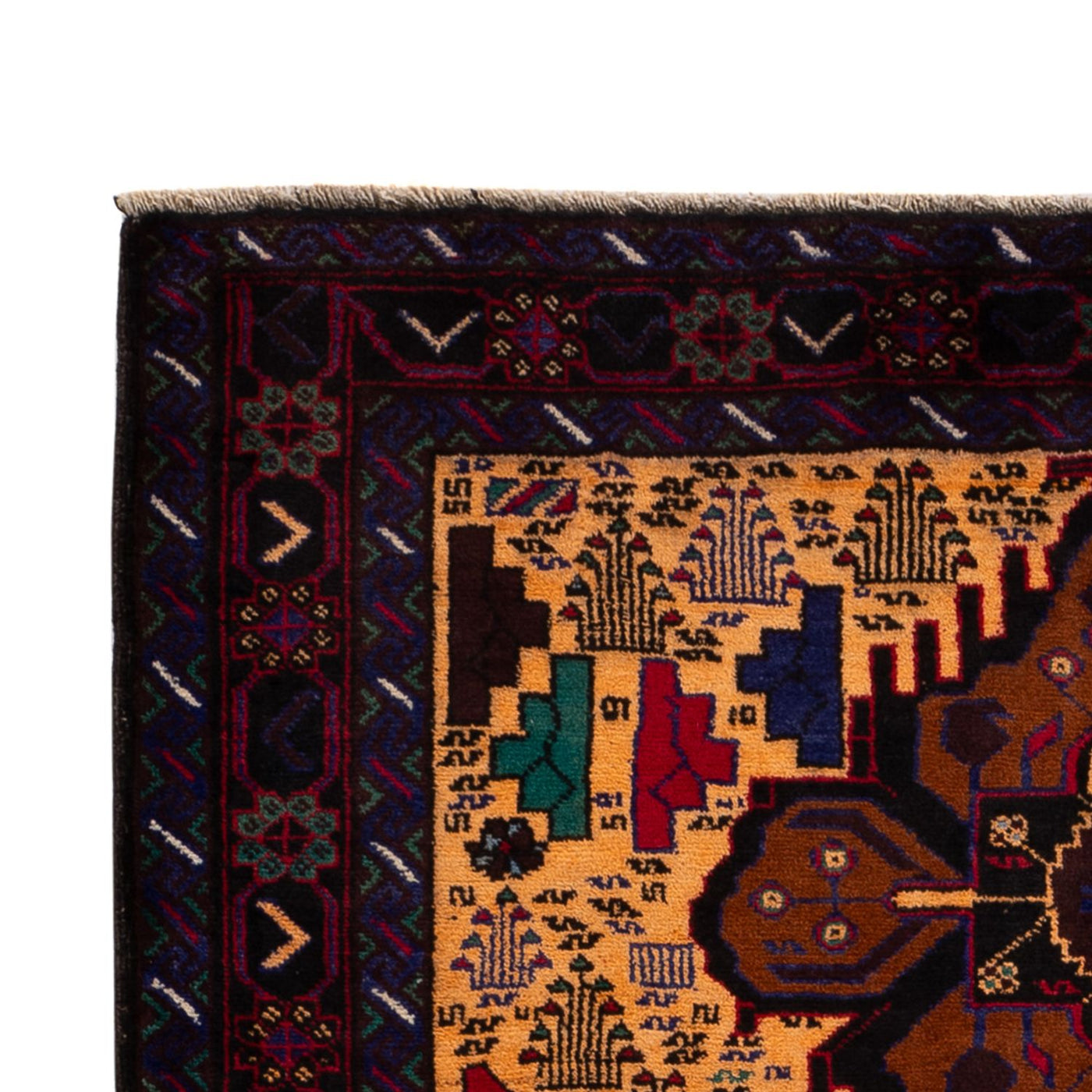 Belutsch Rug 197x116cm - Oriental Rug
