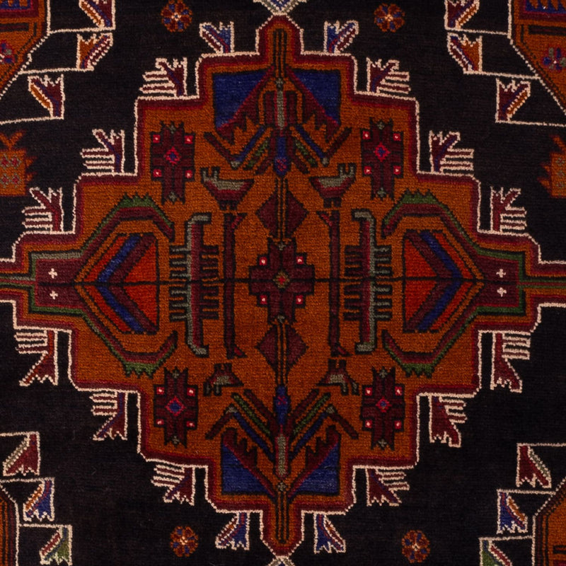Belutsch Rug - 193 x 130 cm - dark red