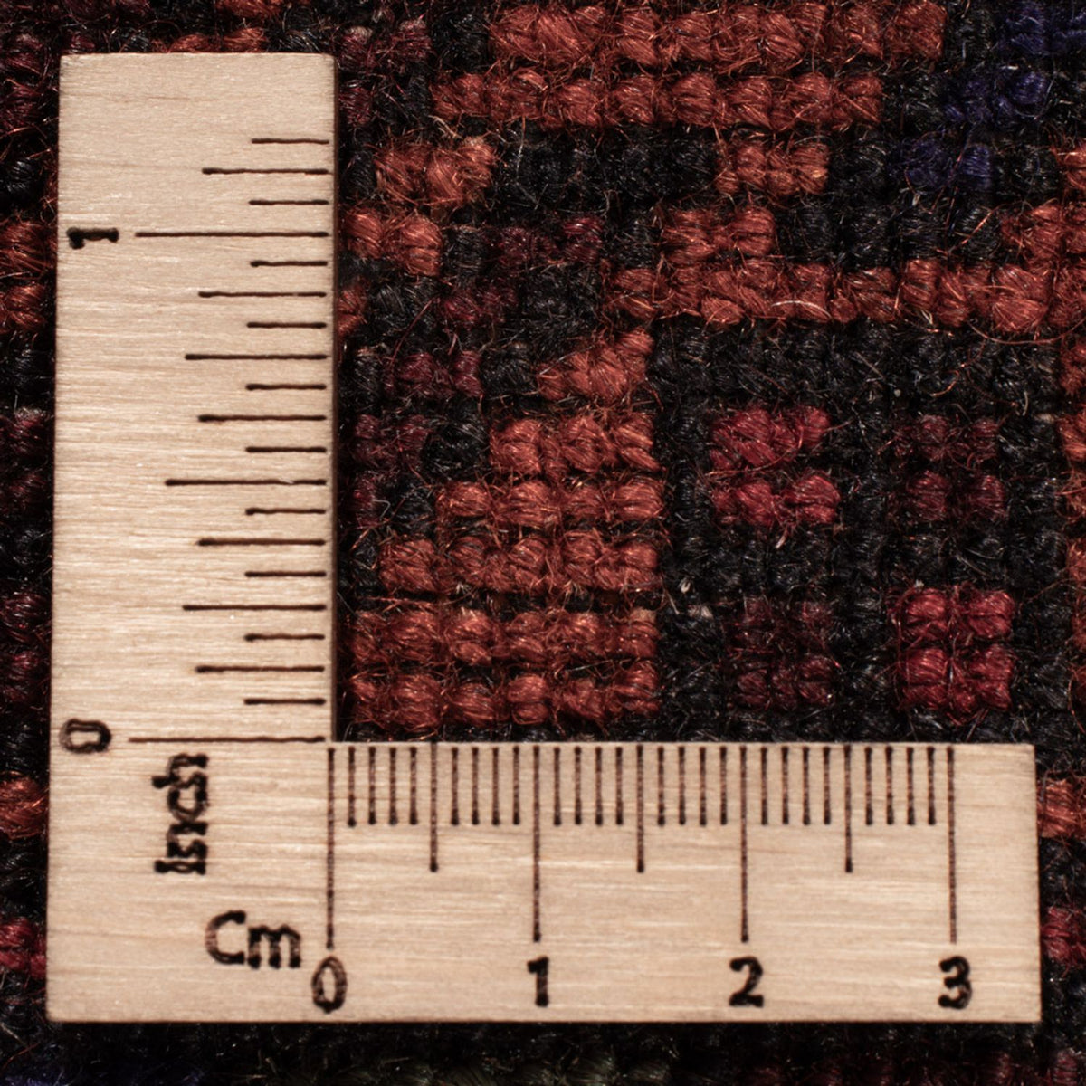 Belutsch Rug - 193 x 130 cm - dark red