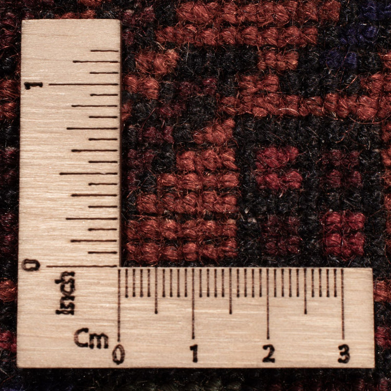 Belutsch Rug - 193 x 130 cm - dark red