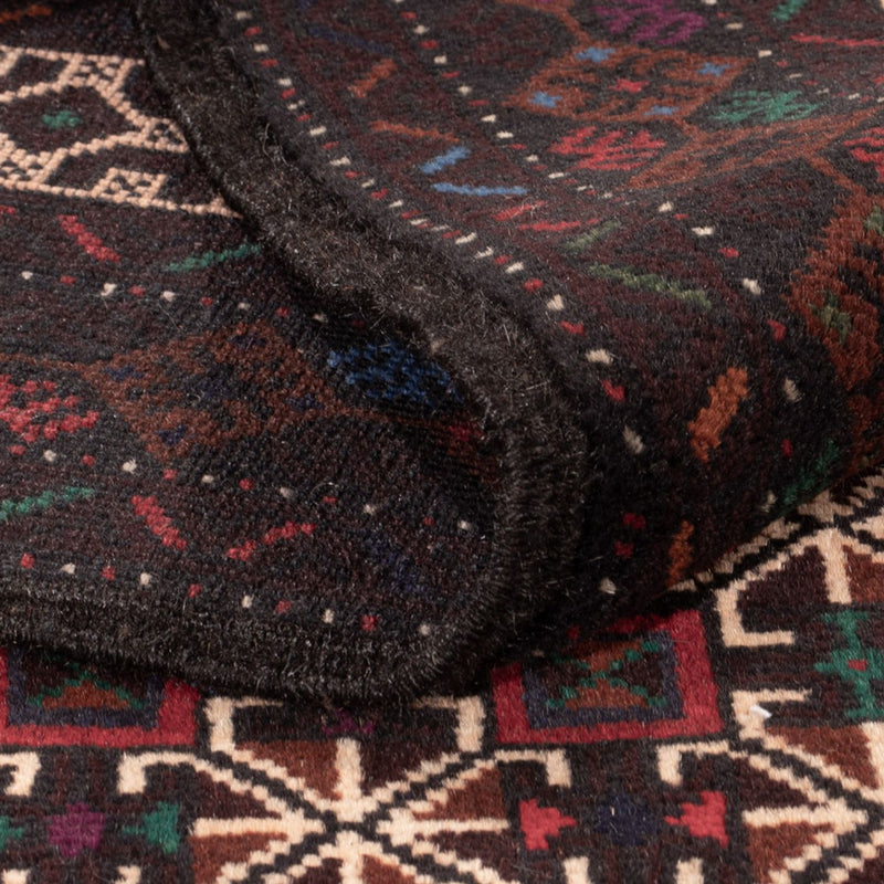 Runner Belutsch Rug - 200 x 114 cm - dark red