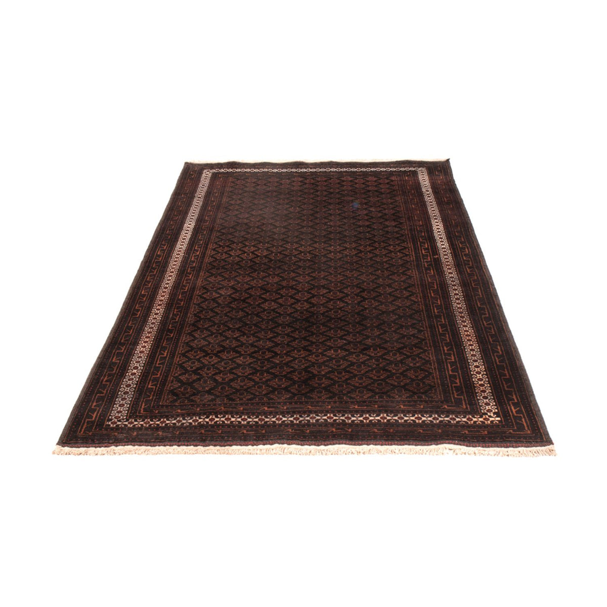 Runner Belutsch Rug - 236 x 122 cm - dark brown