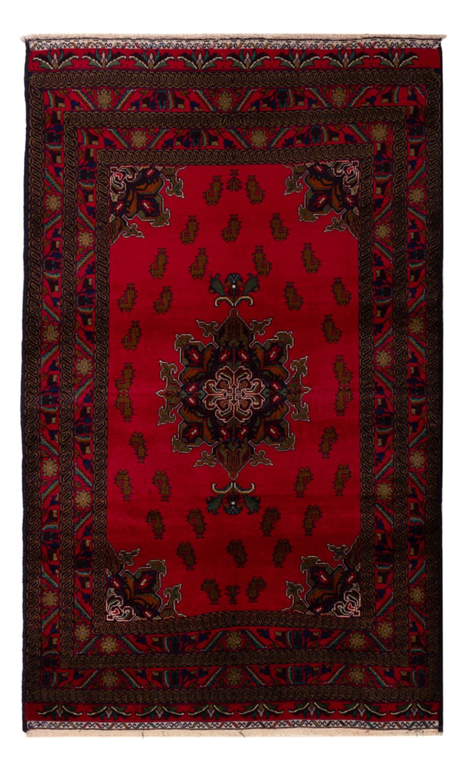 Belutsch Rug - 201 x 123 cm - red