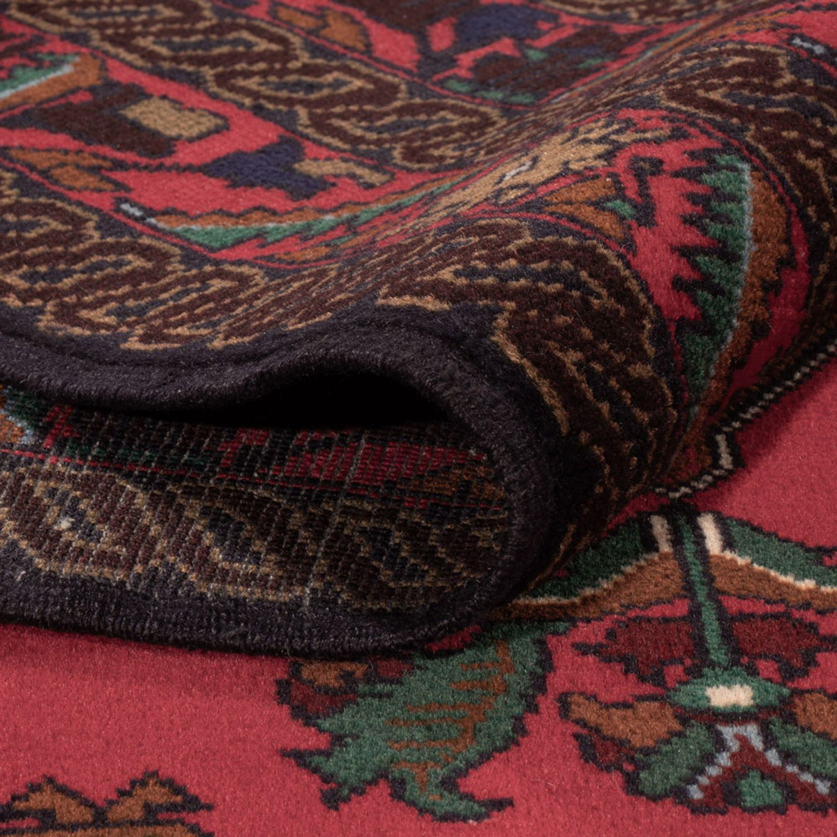 Belutsch Rug - 201 x 123 cm - red