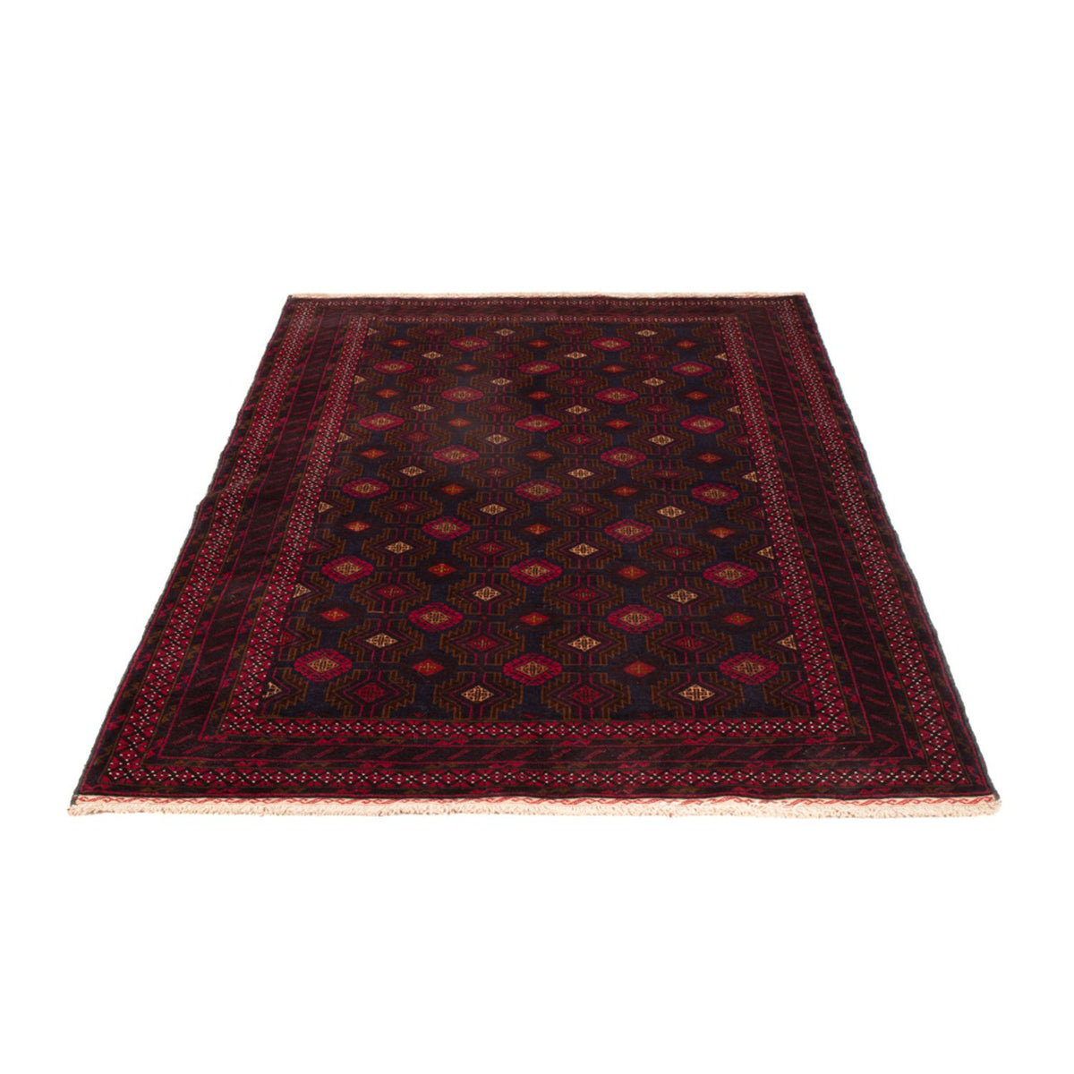 Belutsch Rug - 194 x 122 cm - dark red