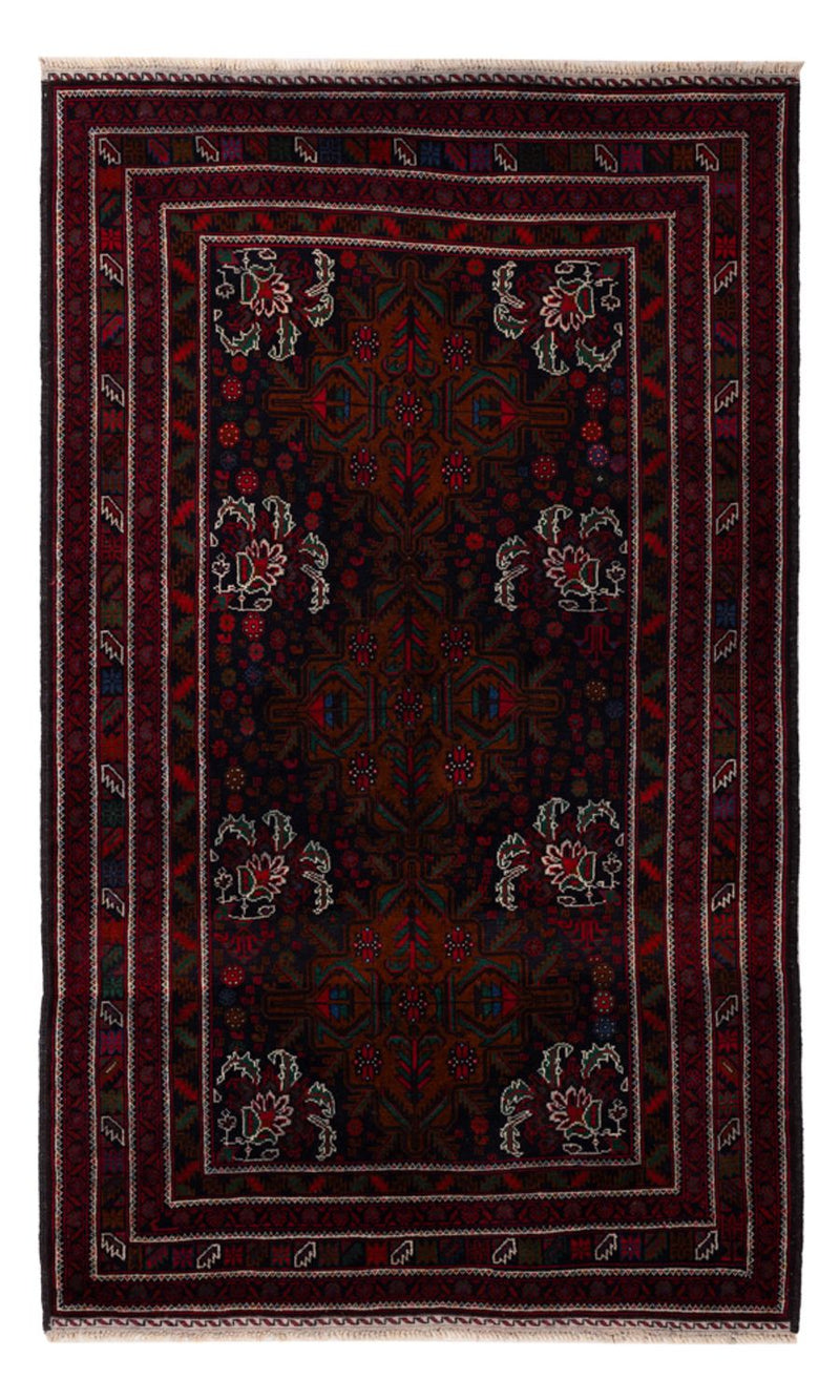 Belutsch Rug - 202 x 119 cm - dark red