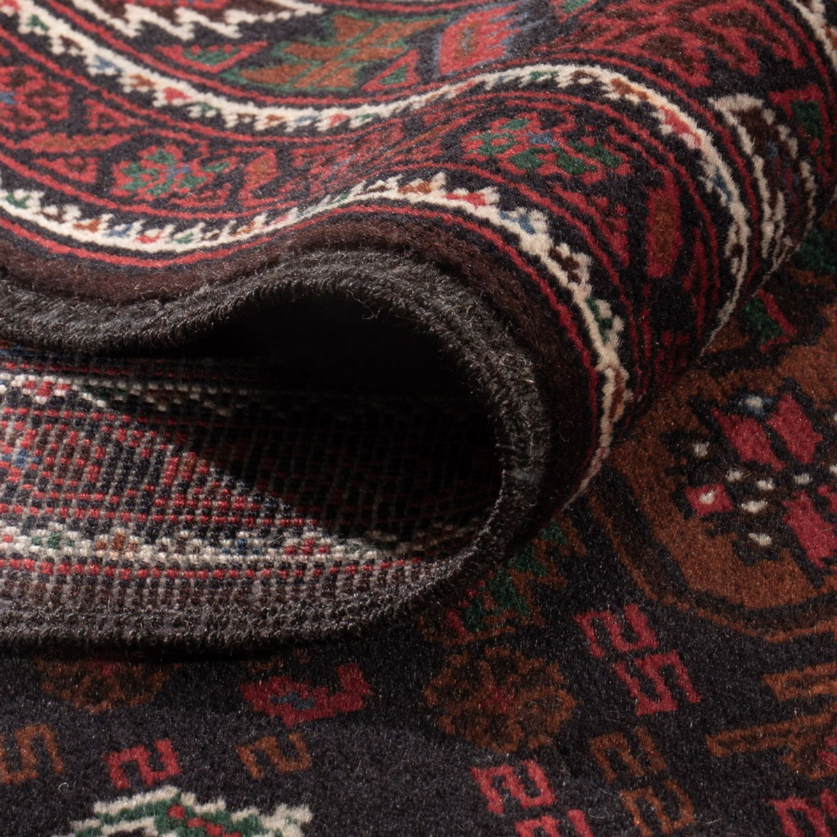 Belutsch Rug - 202 x 119 cm - dark red