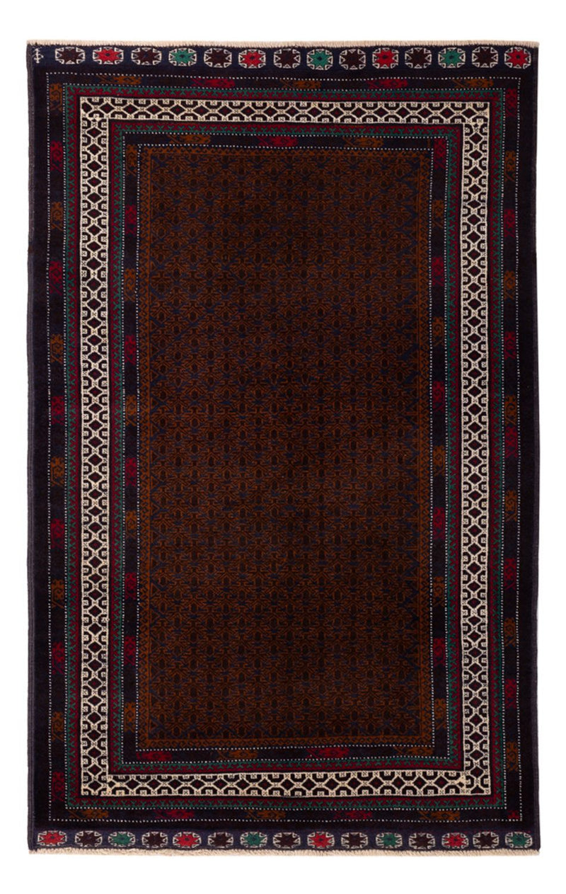 Belutsch Rug - 185 x 119 cm - dark red