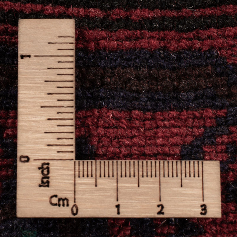 Runner Belutsch Rug - 227 x 129 cm - dark red