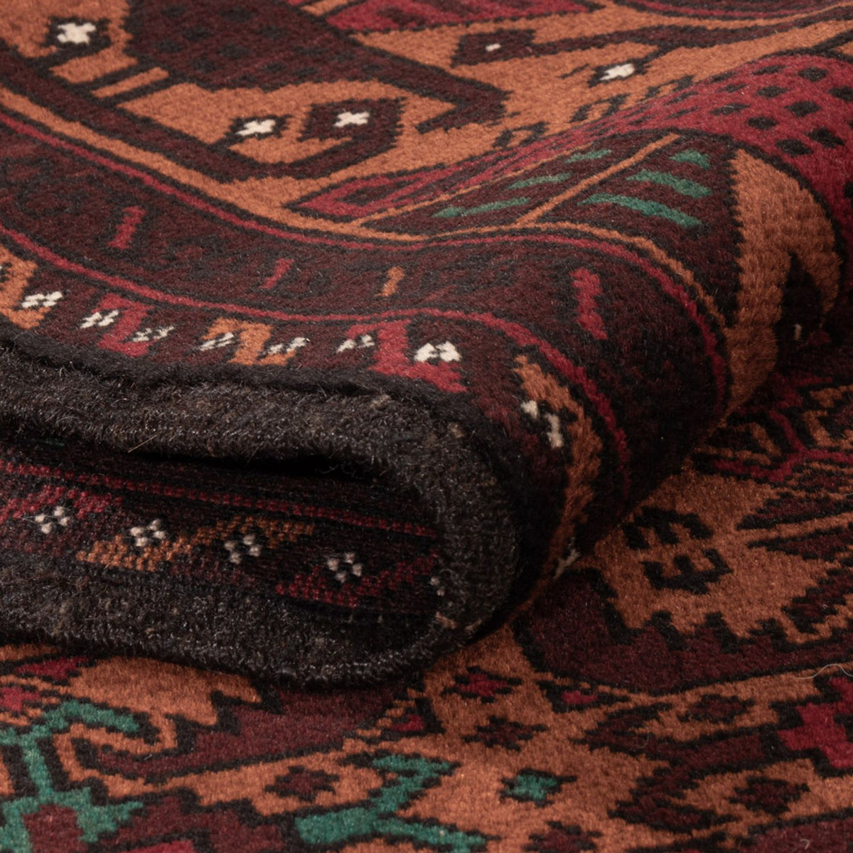 Belutsch Rug - 190 x 126 cm - dark red