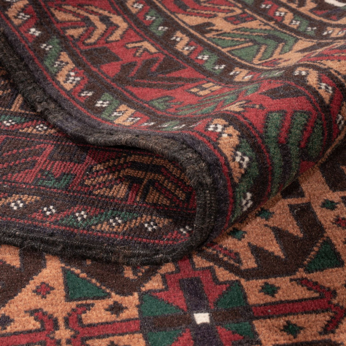 Belutsch Rug - 184 x 105 cm - rust