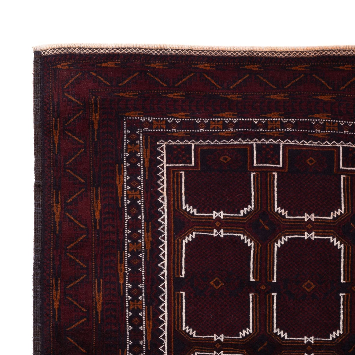 Belutsch Rug - 207 x 130 cm - dark brown