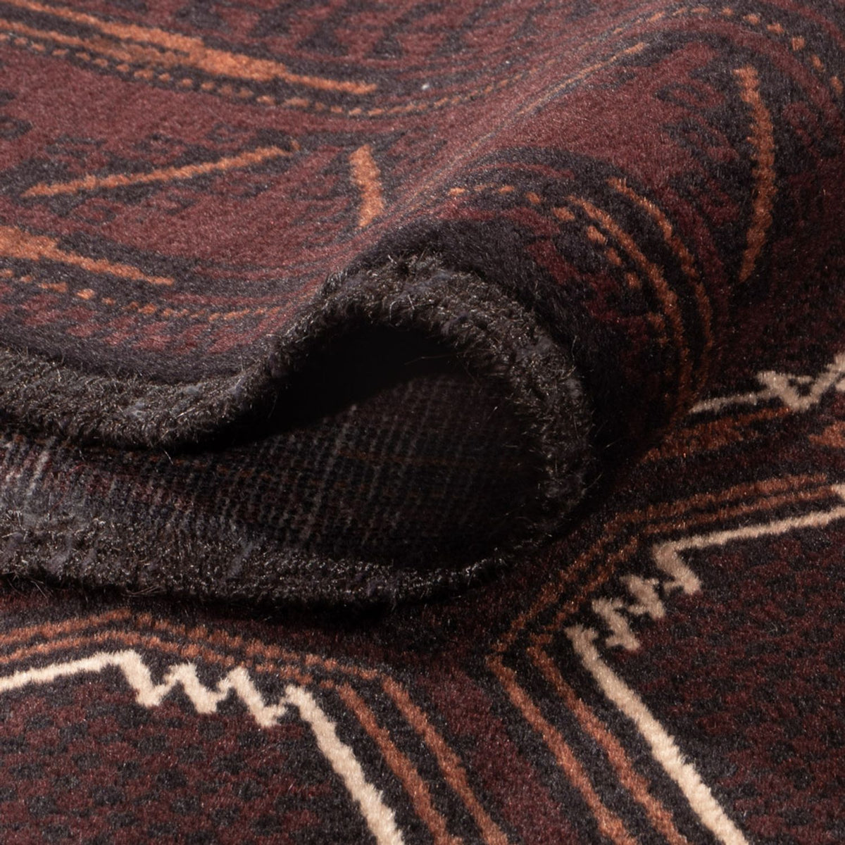 Belutsch Rug - 207 x 130 cm - dark brown