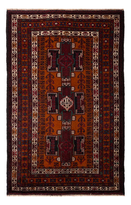 Belutsch Rug - 198 x 123 cm - dark red