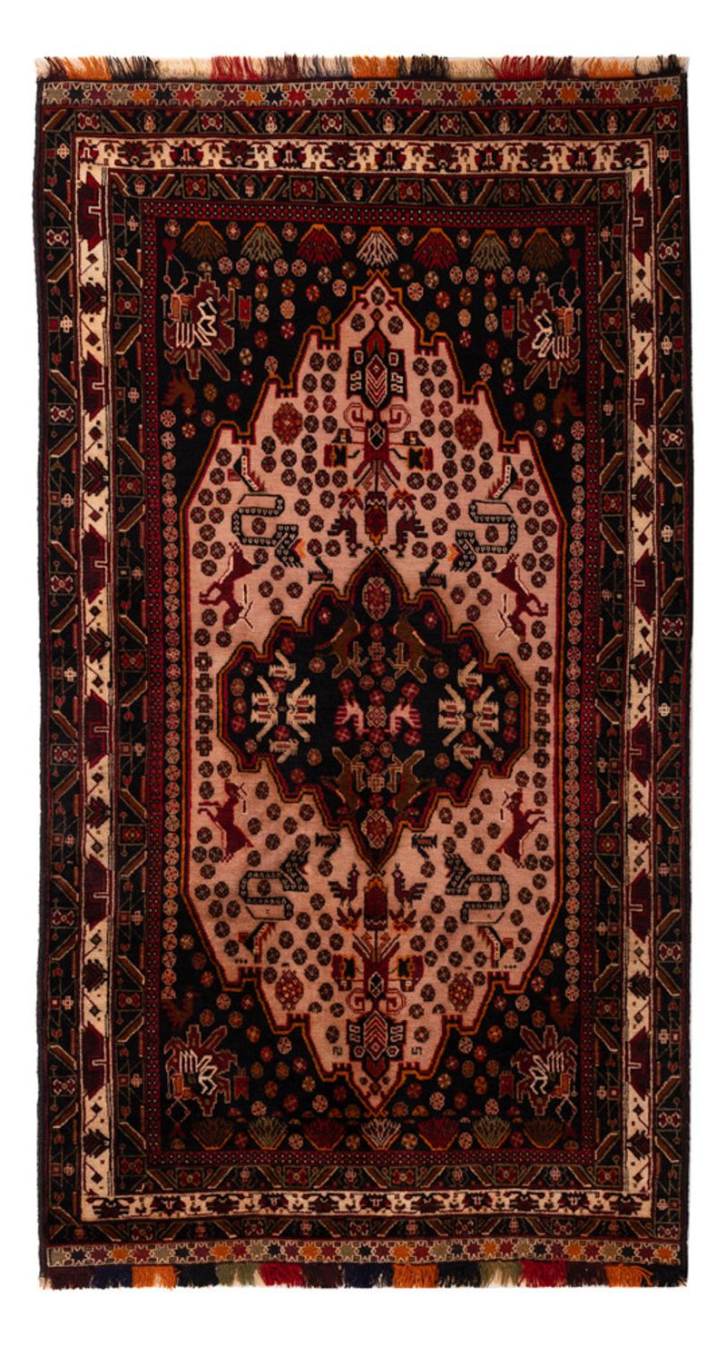 Runner Belutsch Rug - 193 x 110 cm - light red