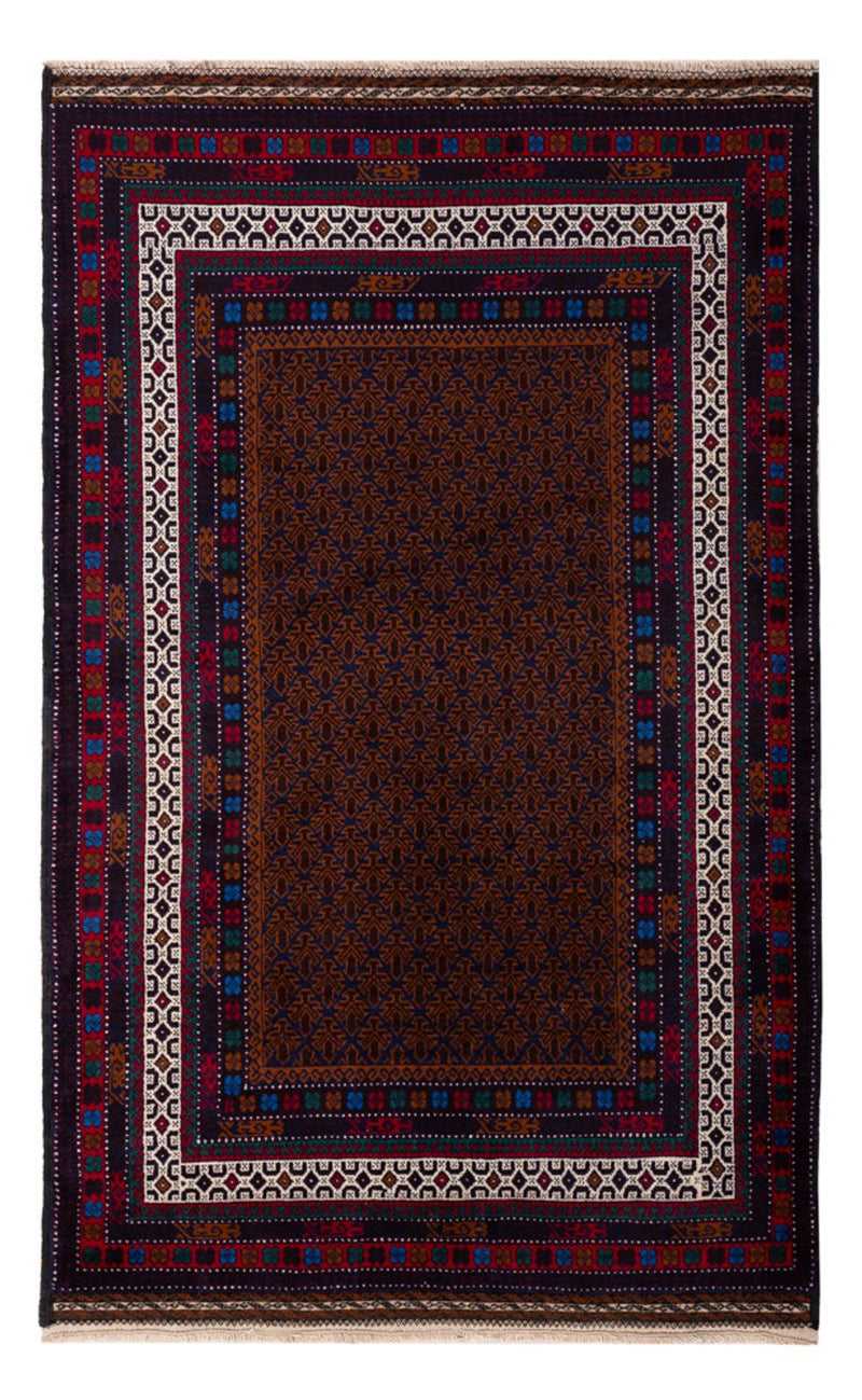 Belutsch Rug - 185 x 120 cm - dark red