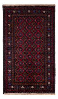 Belutsch Rug - 203 x 120 cm - dark red