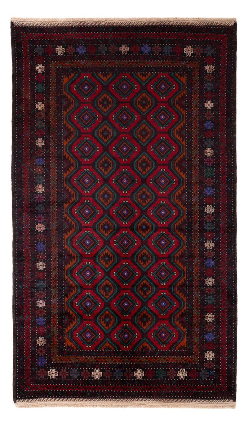 Belutsch Rug - 203 x 120 cm - dark red