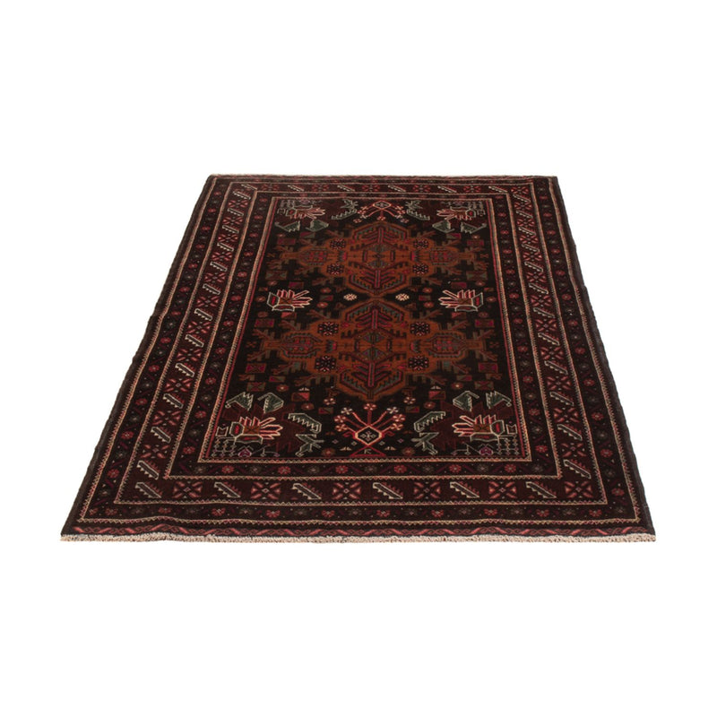 Runner Belutsch Rug - 201 x 114 cm - dark red