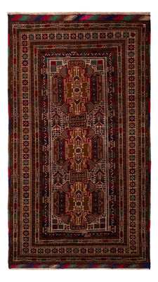 Runner Belutsch Rug - 204 x 110 cm - dark beige