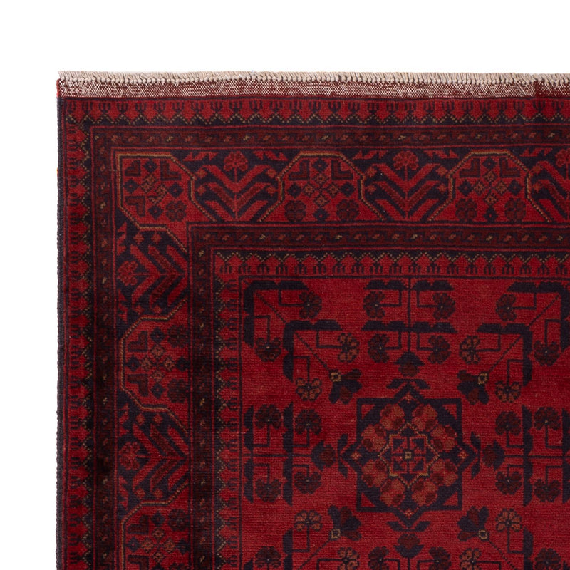 Afghan Rug - Kunduz - 203 x 129 cm - red